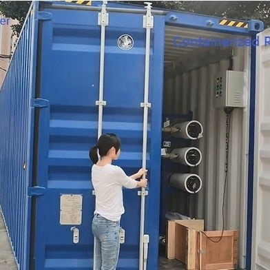 移動式ROの植物の太陽海水のSwroの海水淡水化プラントの脱塩のコンテナに詰められた海水の海水淡水化プラント