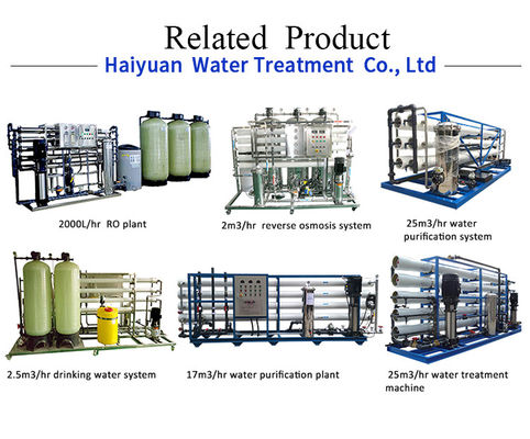 Planta de tratamiento deのagua飲用Costo de la planta deプリフィカシオンde agua飲用de中国