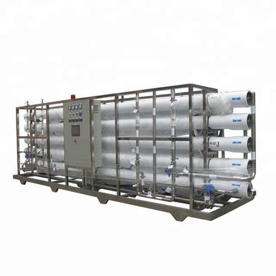 1.65kwは水処理設備、SS304 3000 lph rOの植物をコンテナに詰めた