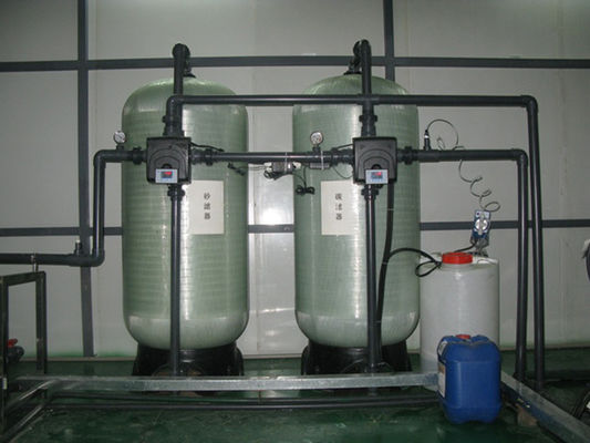 99%の粒状の活性炭の浄水器、50TPH細流かんがいの砂フィルター