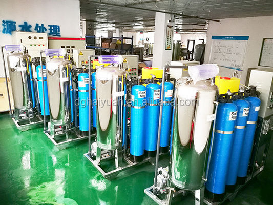 半産業Nanofiltrationの水処理Plc制御1.65kw力