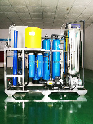 Grundfosポンプを搭載するFRP Nanofiltrationの水処理10m3/Hr