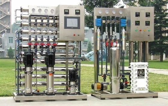 1.5kwはPLC Contraolが付いている実験室50LPHのための給水系統を脱イオンした
