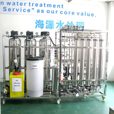 3kw EDIの水処理システムは15の棒操作圧力を脱イオンした