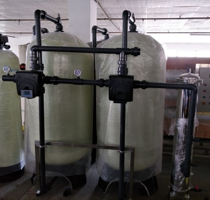 2500L/H炭素鋼のステンレス鋼活動的なカーボン水晶砂フィルター