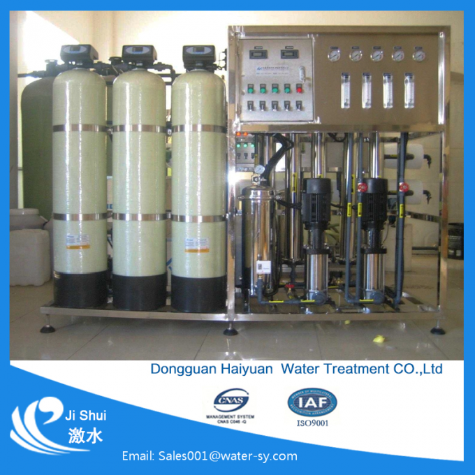脱塩された水処理設備のdeionizerの浄水器は水処理設備をコンテナに詰めた