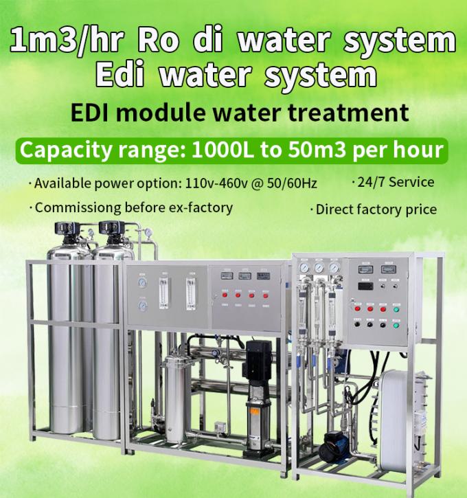 EDIモジュールの水処理ediの水処理の電子deionizer