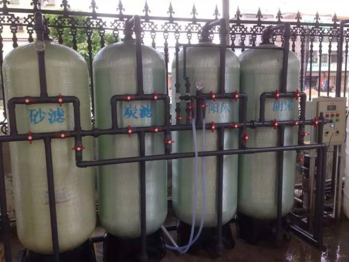 塩水ボイラーのための柔らかくなる機械水軟化剤システム自動電子樹脂の硬水の軟化剤